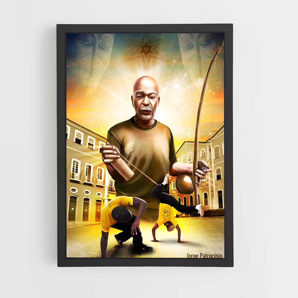 Poster L'Arc de la Victoire – affiche Capoeira (vue 2)